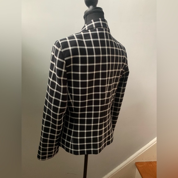 TAHARI Arthur S. Levine plaid blazer - Picture 3 of 6